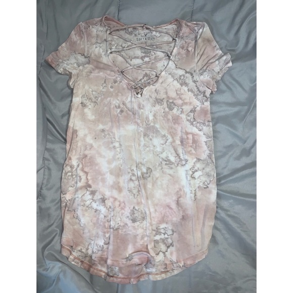 Aeropostale Tops - Aeropostale soft & sexy criss cross top